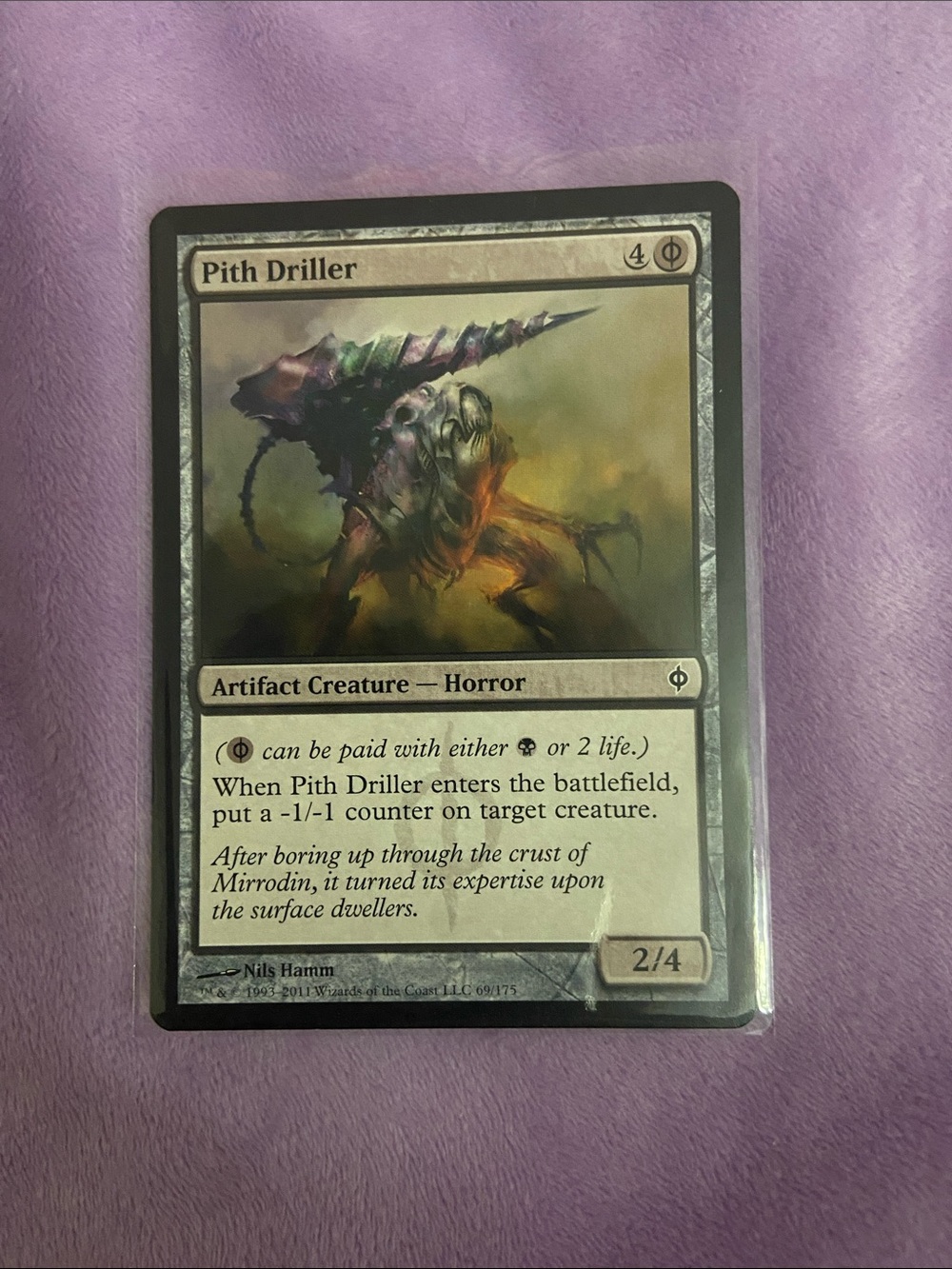 Pith Driller Black Artifact Creature - Magic: The Gathering